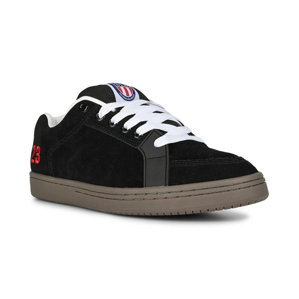 Etnies Sal 23 Skate Shoes - Black/White/Red