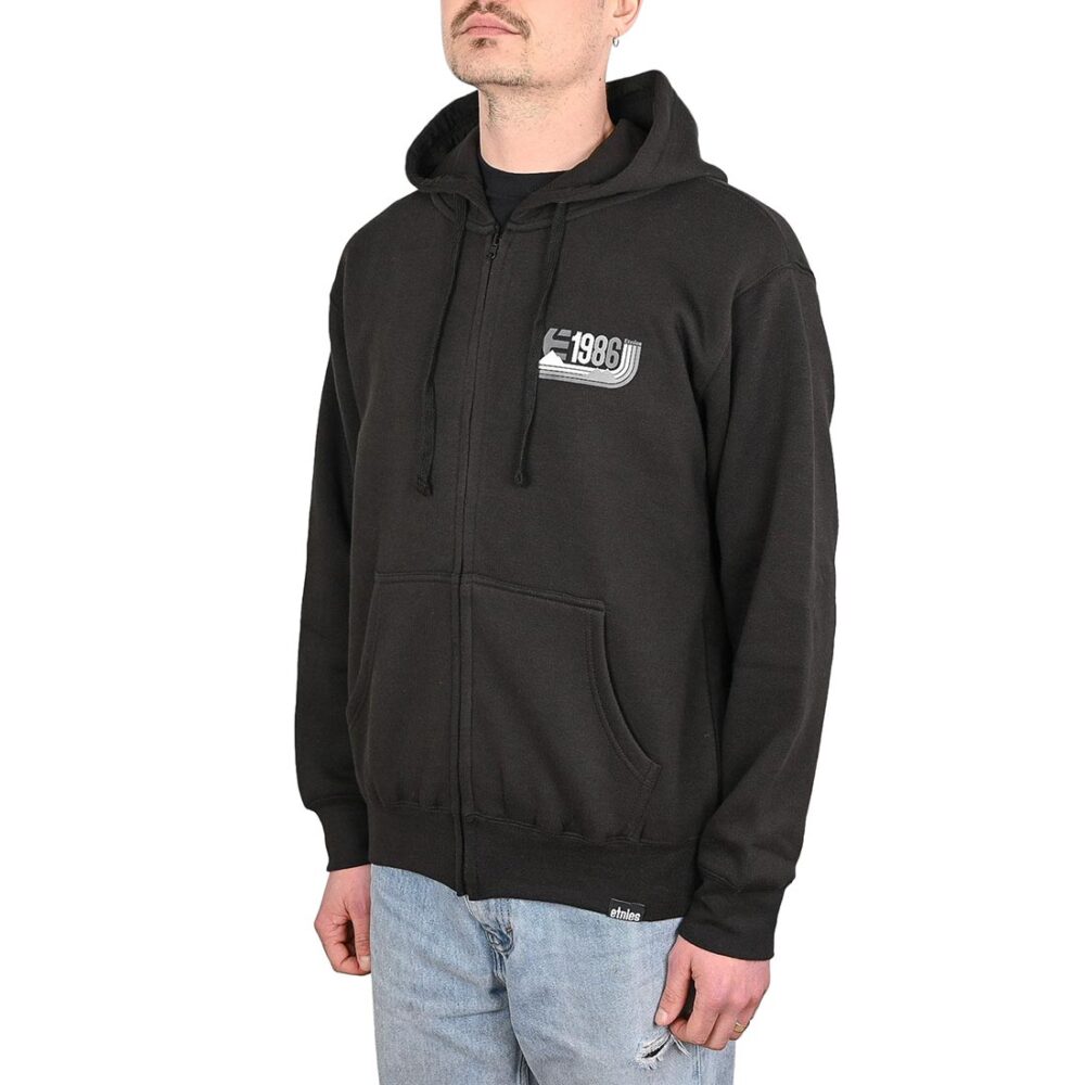 Etnies Since 1986 Zip Hoodie - Black