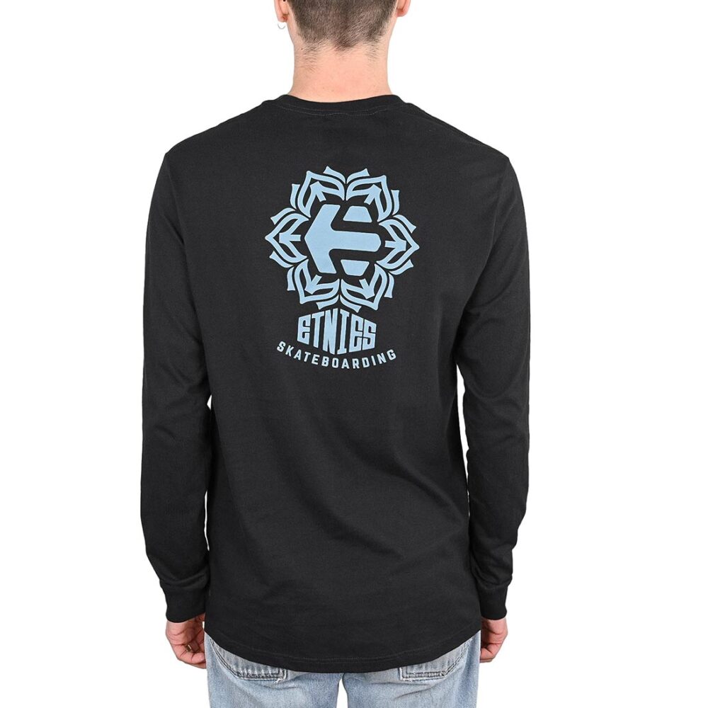 Etnies Snowflake L/S T-Shirt - Black/Blue