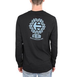 Etnies Snowflake L/S T-Shirt - Black/Blue