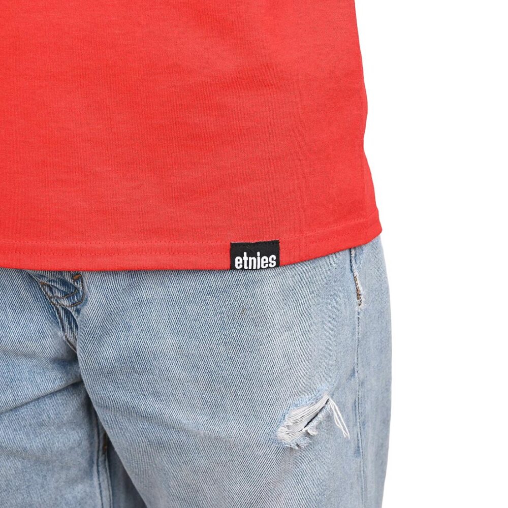 Etnies Wallen S/S T-Shirt - Red/White