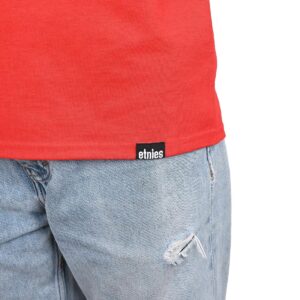Etnies Wallen S/S T-Shirt - Red/White