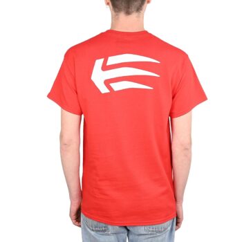 Etnies Wallen S/S T-Shirt - Red/White