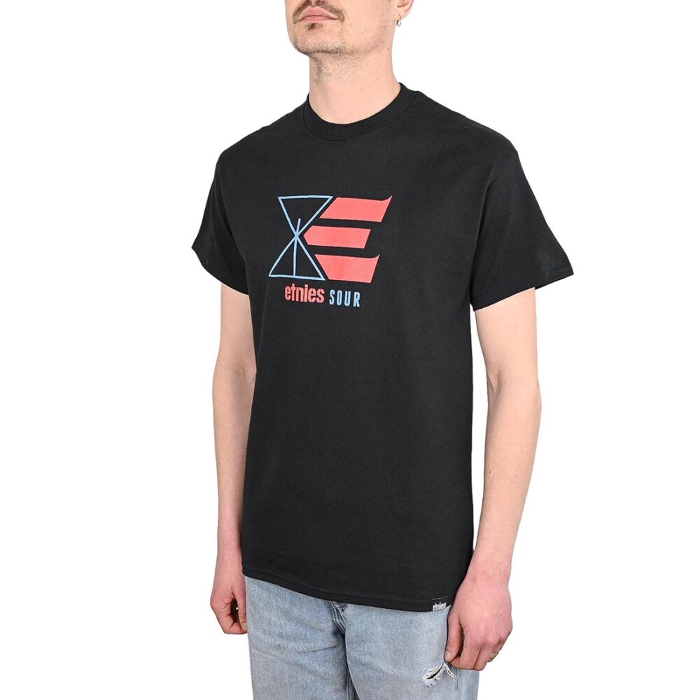 Etnies x Sour S/S T-Shirt - Black