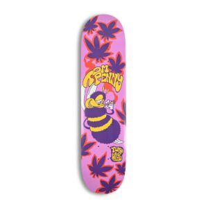 Flip Penny High in a Haze 7.75" Skateboard Deck - Purple