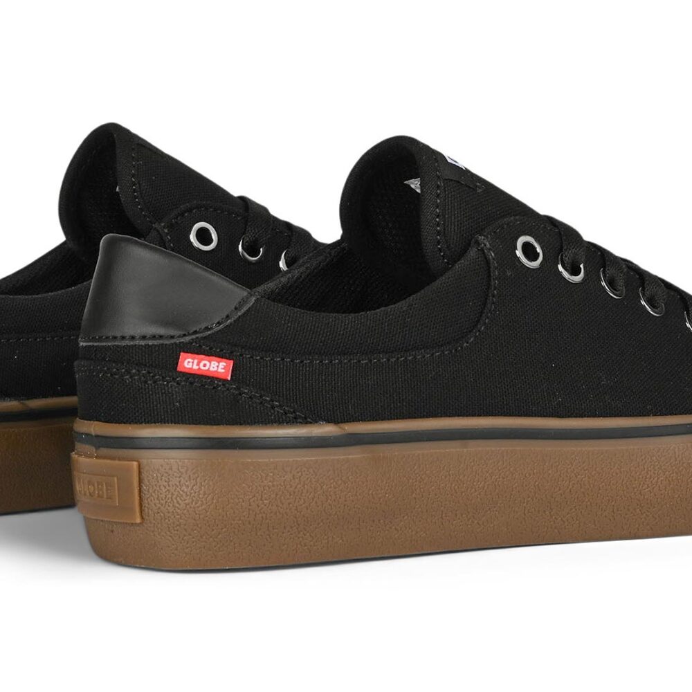 Globe Goodstock Skate Shoes - Black/Gum