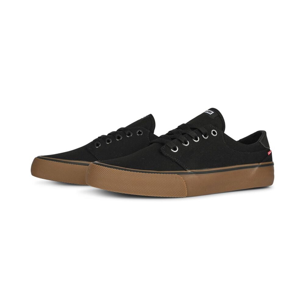 Globe Goodstock Skate Shoes - Black/Gum