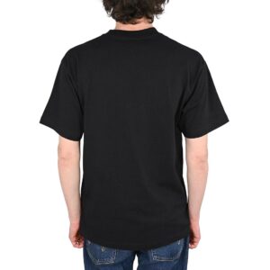 HUF Box Logo Pocket S/S T-Shirt - Black/Black