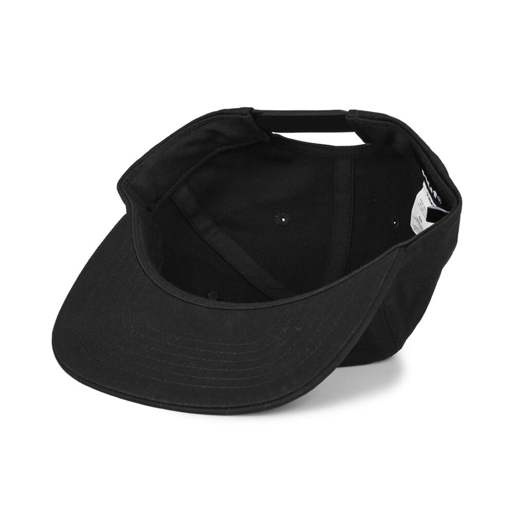 HUF Box Logo Snapback Cap - Black/Black