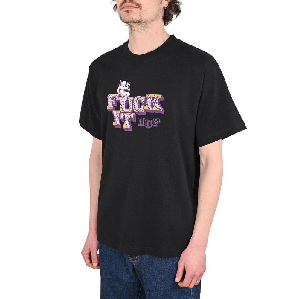 HUF Divine Short-Sleeve T-Shirt - Black