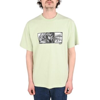 HUF Fossil Fuel Short-Sleeve T-Shirt - Cucumber