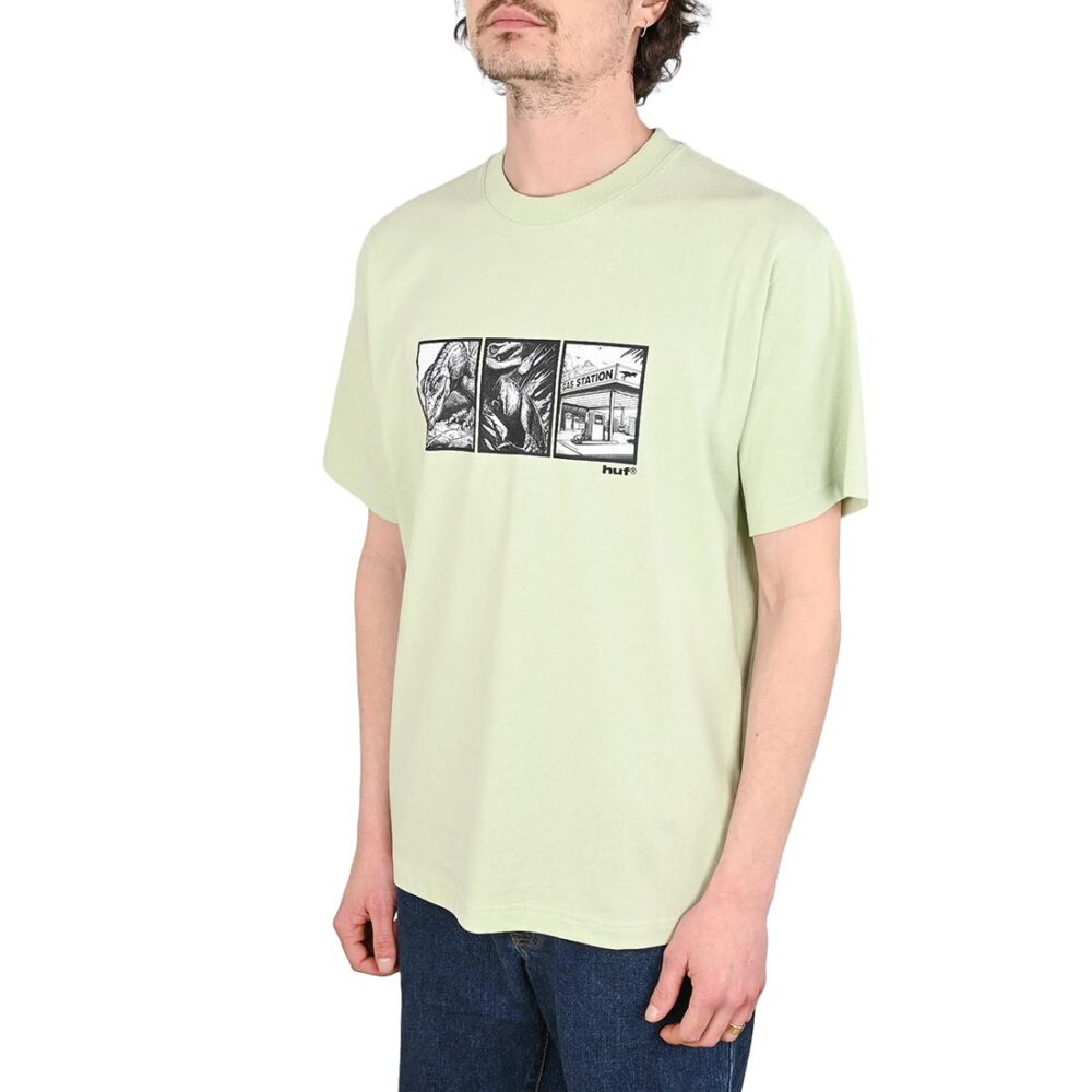 HUF Fossil Fuel Short-Sleeve T-Shirt - Cucumber