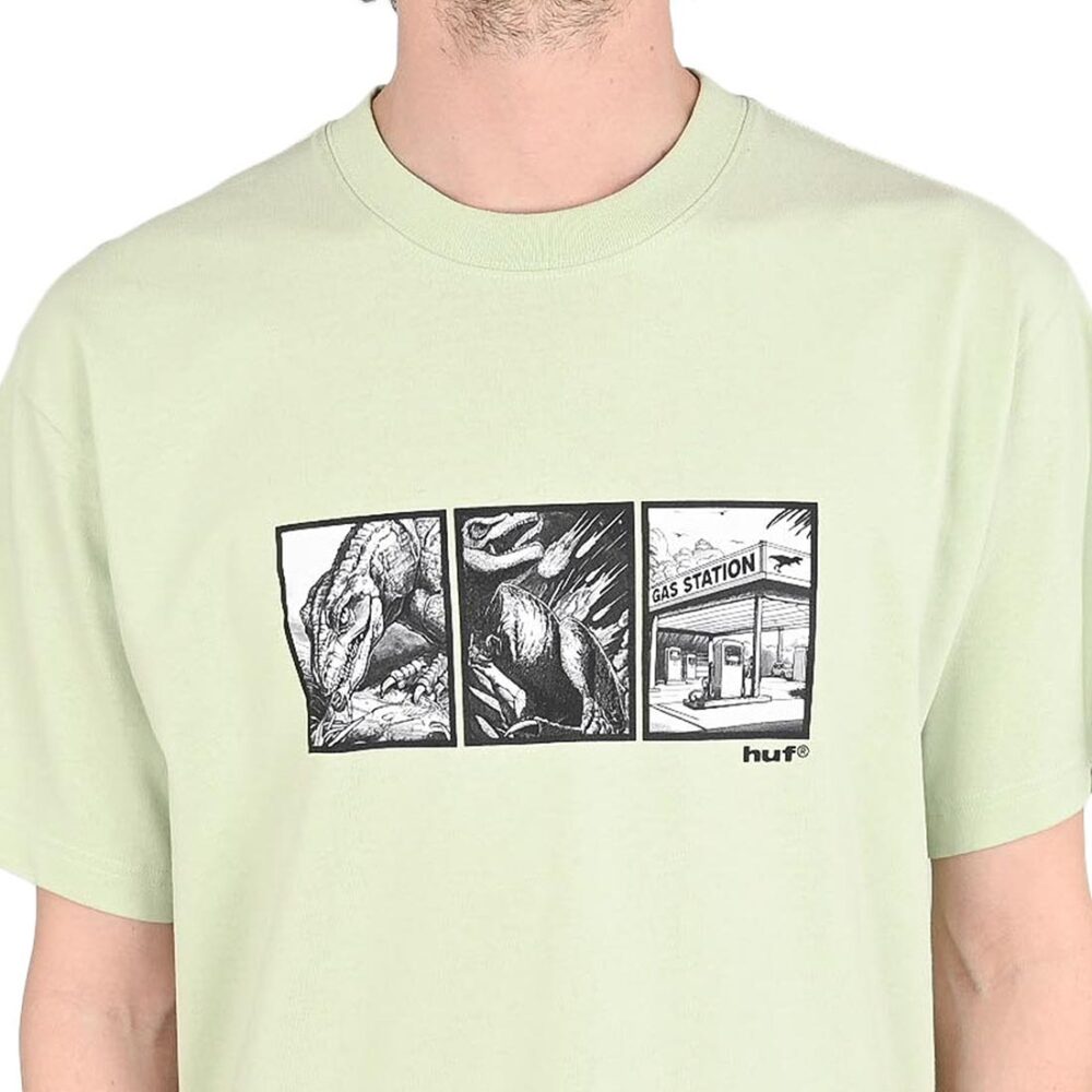 HUF Fossil Fuel Short-Sleeve T-Shirt - Cucumber