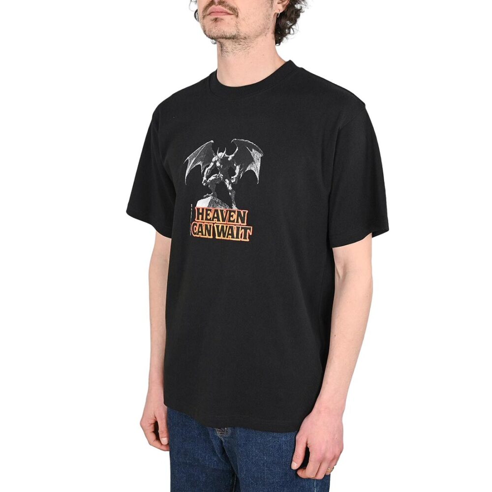 HUF Heaven Can Wait Short-Sleeve T-Shirt - Black