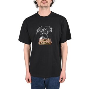 HUF Heaven Can Wait Short-Sleeve T-Shirt - Black