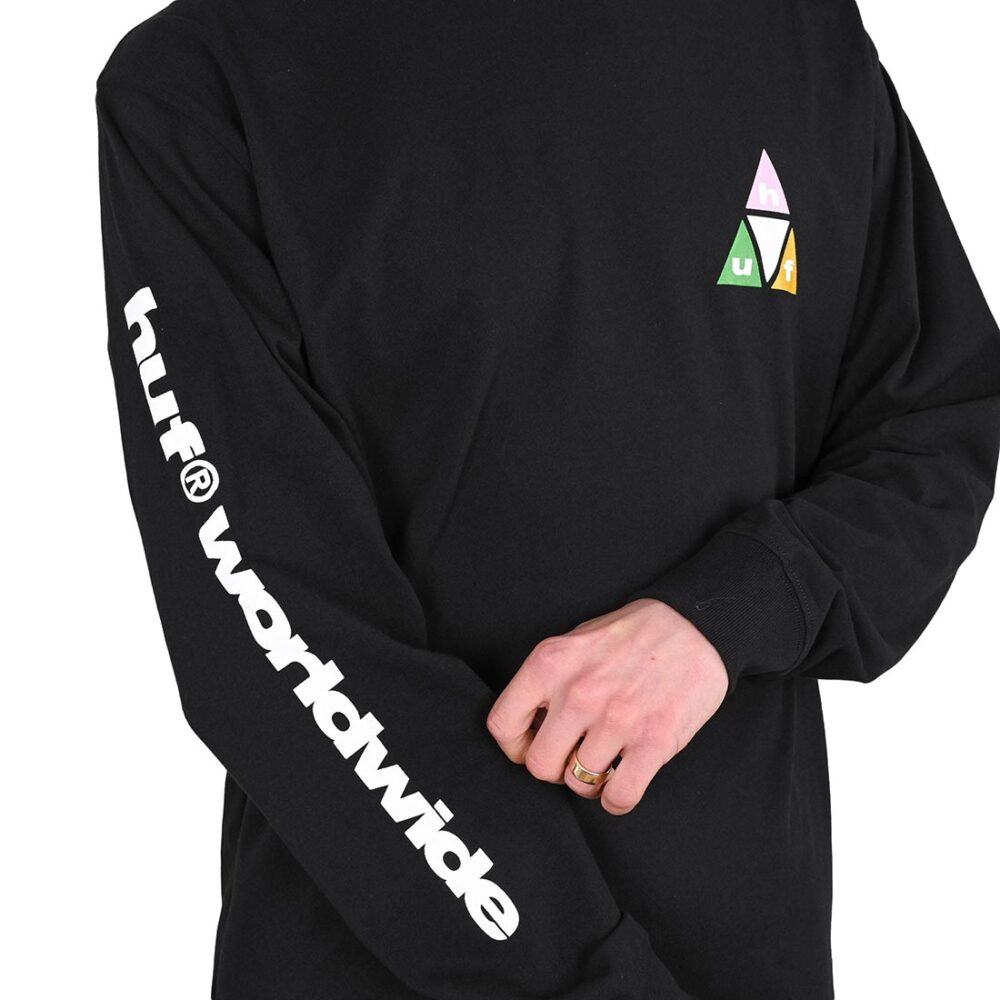 HUF Prism TT Long-Sleeve T-Shirt - Black