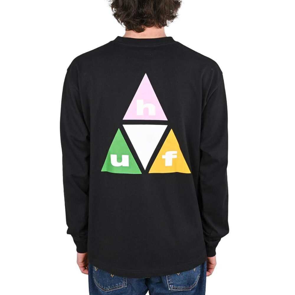 HUF Prism TT Long-Sleeve T-Shirt - Black