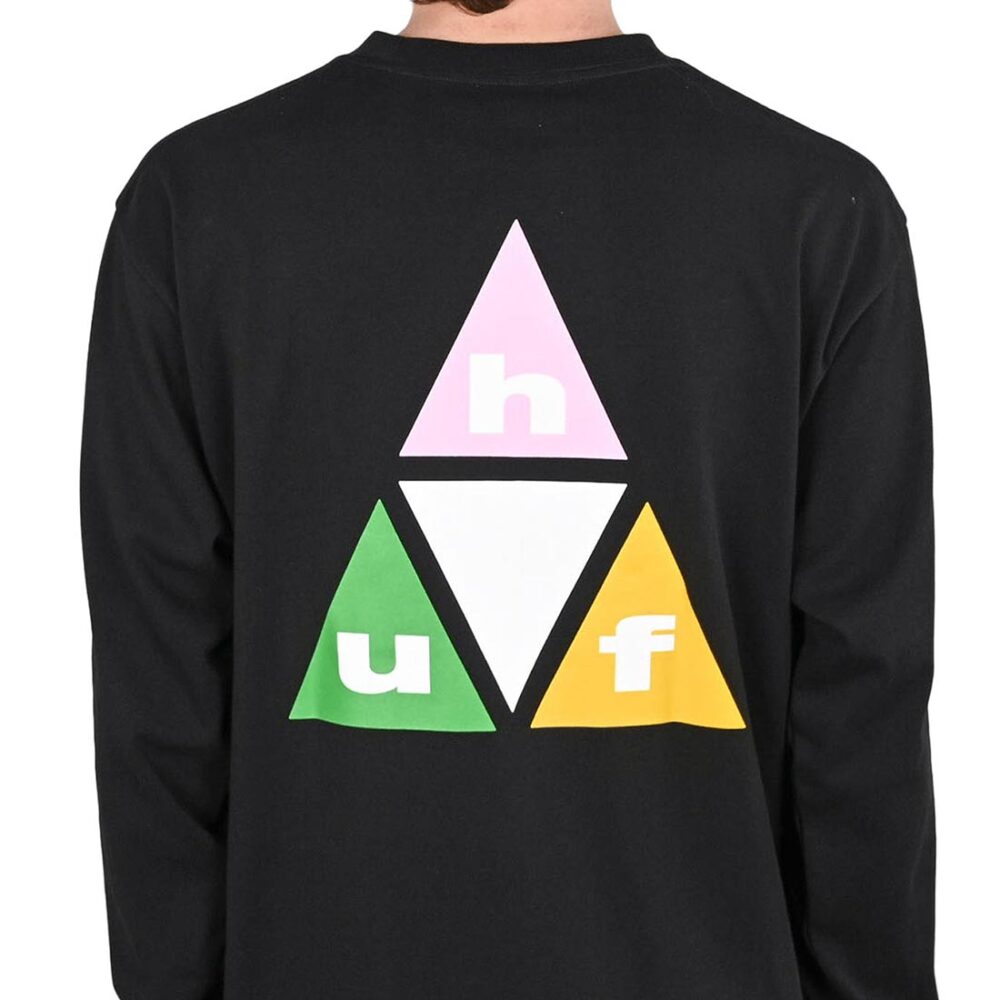 HUF Prism TT Long-Sleeve T-Shirt - Black