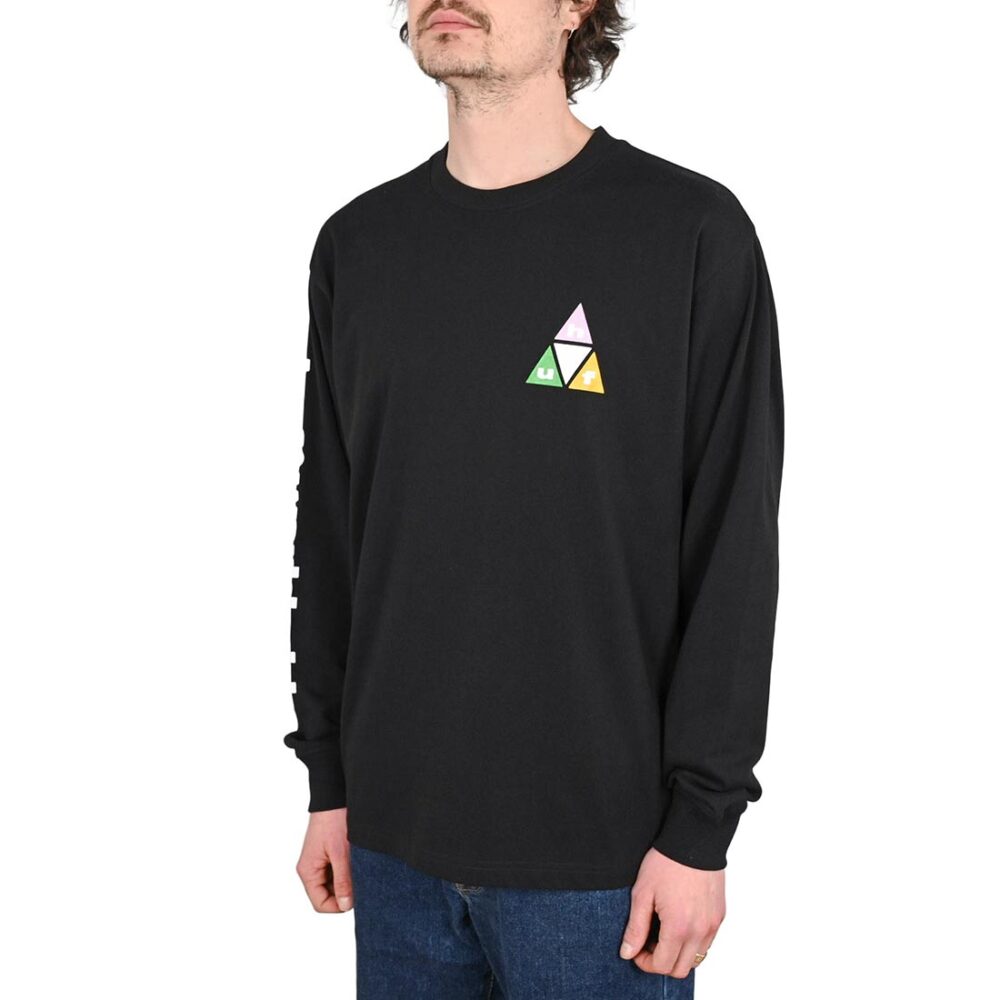HUF Prism TT Long-Sleeve T-Shirt - Black