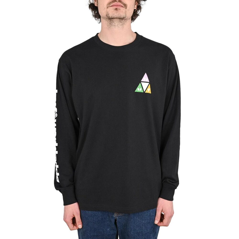 HUF Prism TT Long-Sleeve T-Shirt - Black