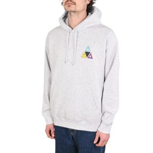 HUF Prism TT Pullover Hoodie - Heather Grey