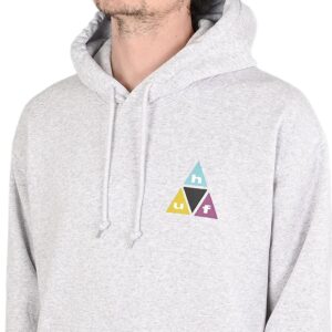 HUF Prism TT Pullover Hoodie - Heather Grey