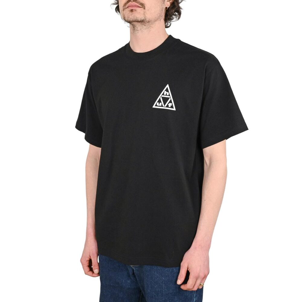 HUF Triple Triangle S/S T-Shirt - Black/White