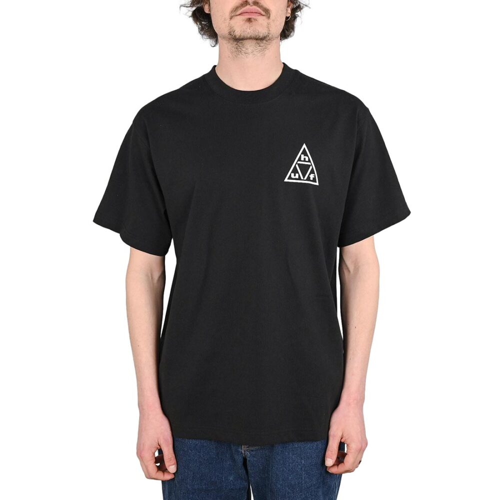 HUF Triple Triangle S/S T-Shirt - Black/White