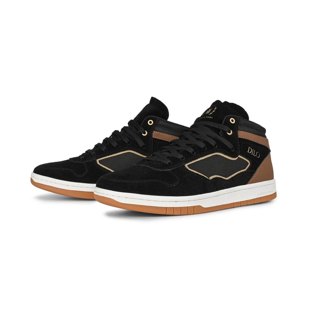 Hours Is Yours Dilo Pro Skate Shoes - Black/Brown