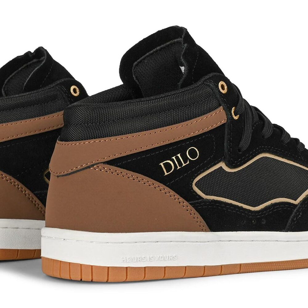 Hours Is Yours Dilo Pro Skate Shoes - Black/Brown