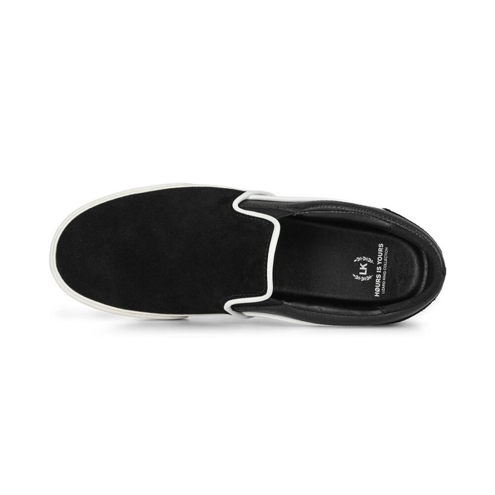 Hours Is Yours Lizard King B1 Slip On Skate Shoes - Black Iguana