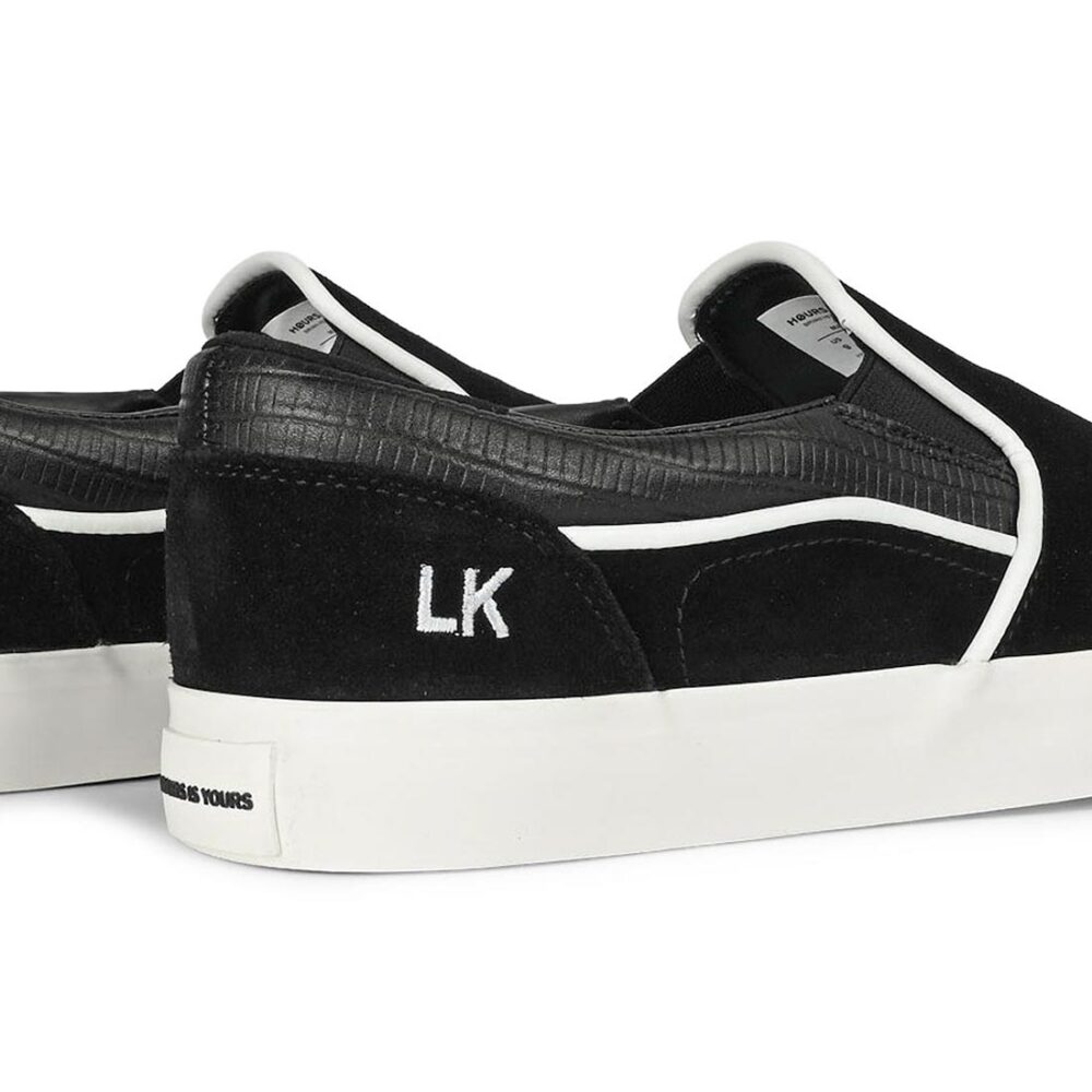 Hours Is Yours Lizard King B1 Slip On Skate Shoes - Black Iguana