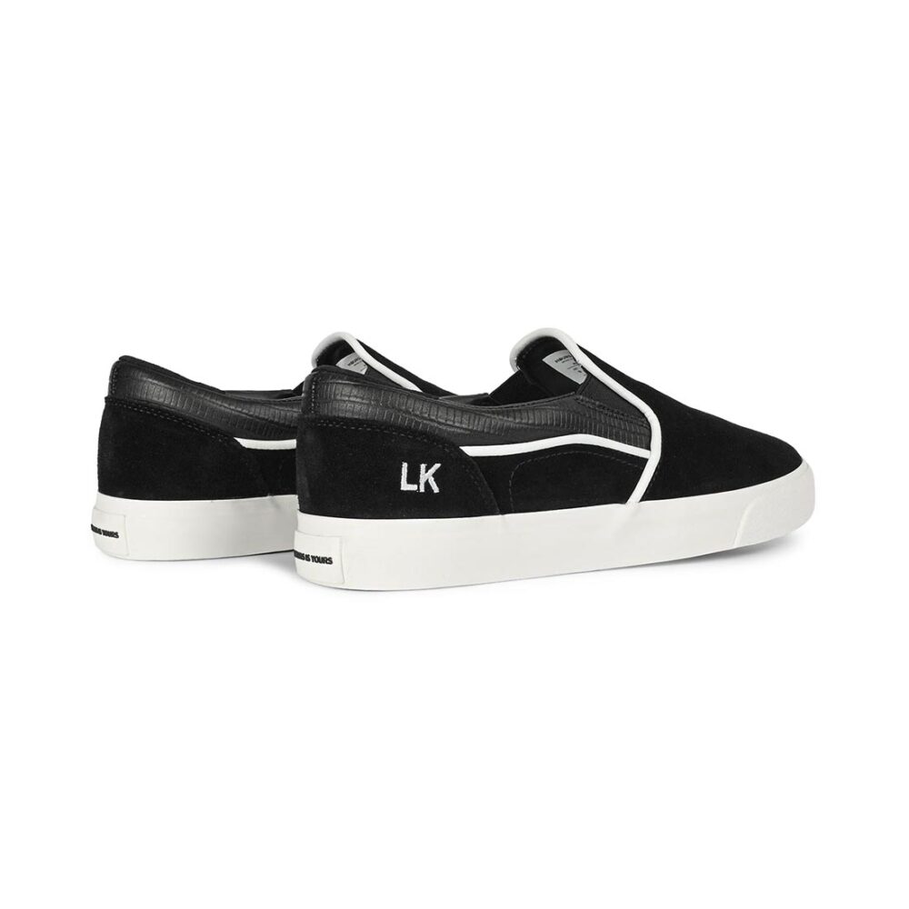 Hours Is Yours Lizard King B1 Slip On Skate Shoes - Black Iguana