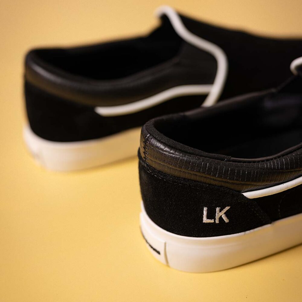 Hours Is Yours Lizard King B1 Slip On Skate Shoes - Black Iguana