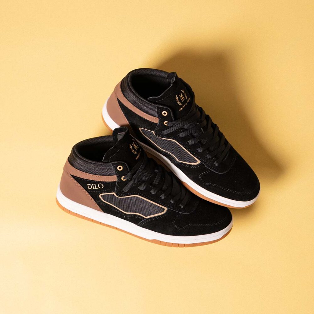 Hours Is Yours Dilo Pro Skate Shoes - Black/Brown