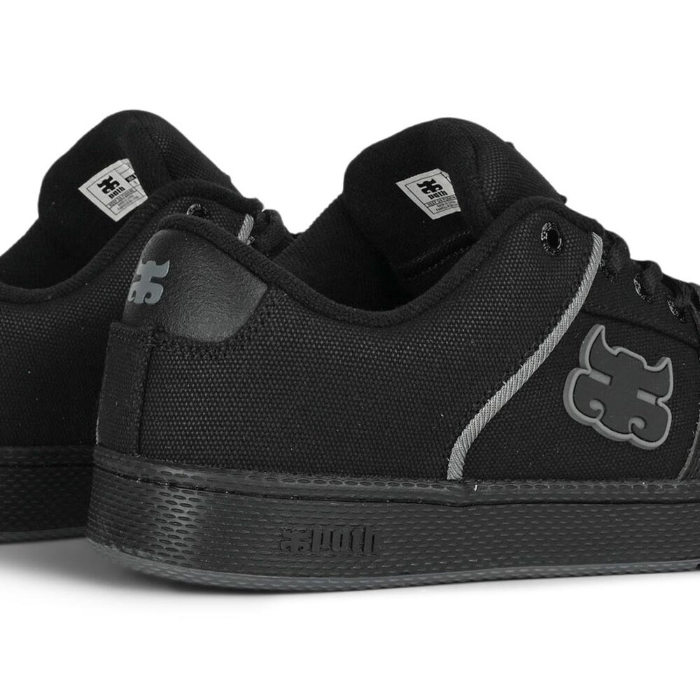 IPATH Cricket Skate Shoes - Black Wax Hemp