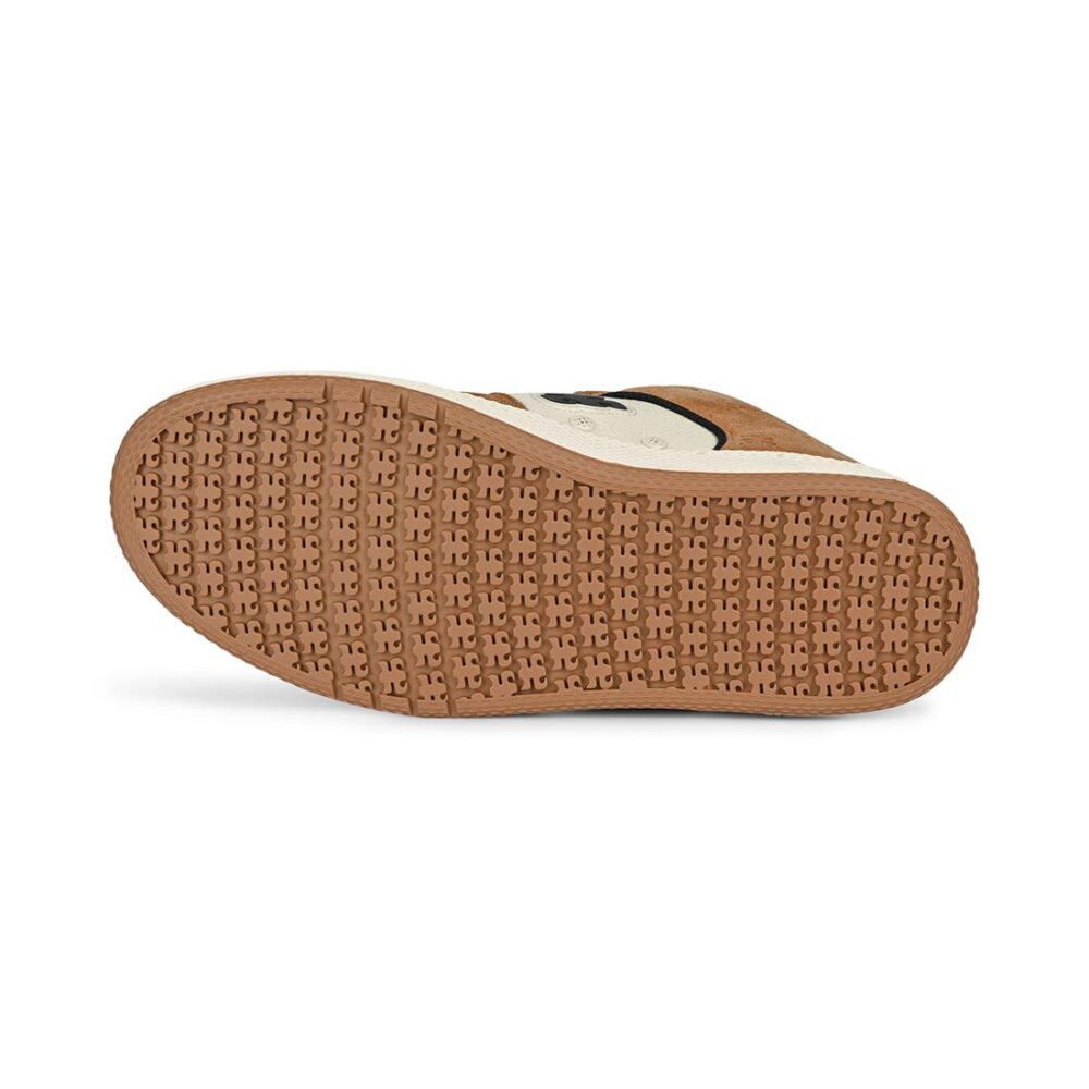 IPATH Grasshopper High-Top Skate Shoes - Brown Cream Suede