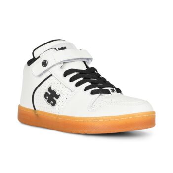 IPATH Grasshopper High-Top Skate Shoes - White Leather