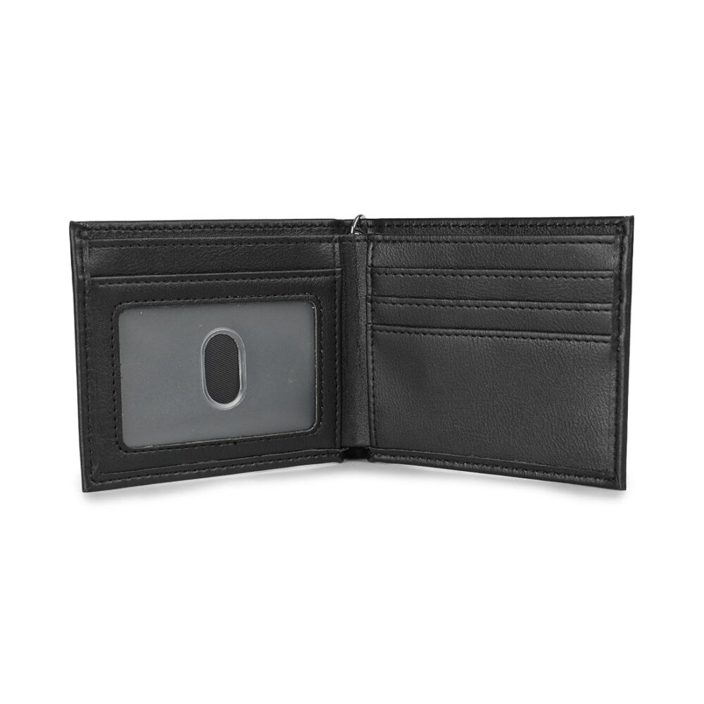 Jacuzzi Unlimited PU Leather Chain Wallet - Black