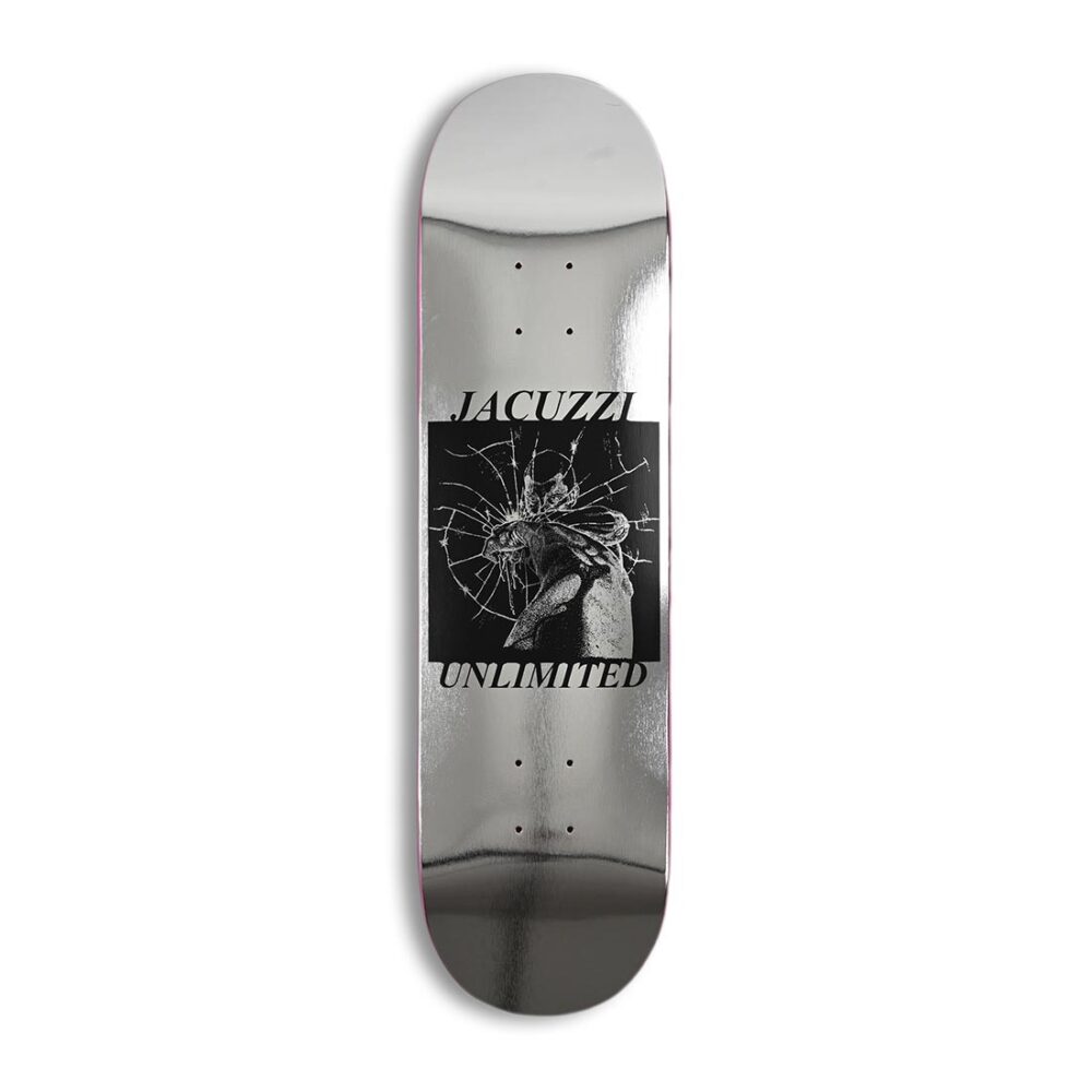 Jacuzzi Unlimited Smash Ex7 8.25″ Skateboard Deck - Silver