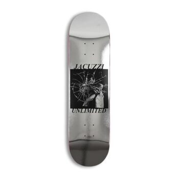 Jacuzzi Unlimited Smash Ex7 8.25" Skateboard Deck - Silver
