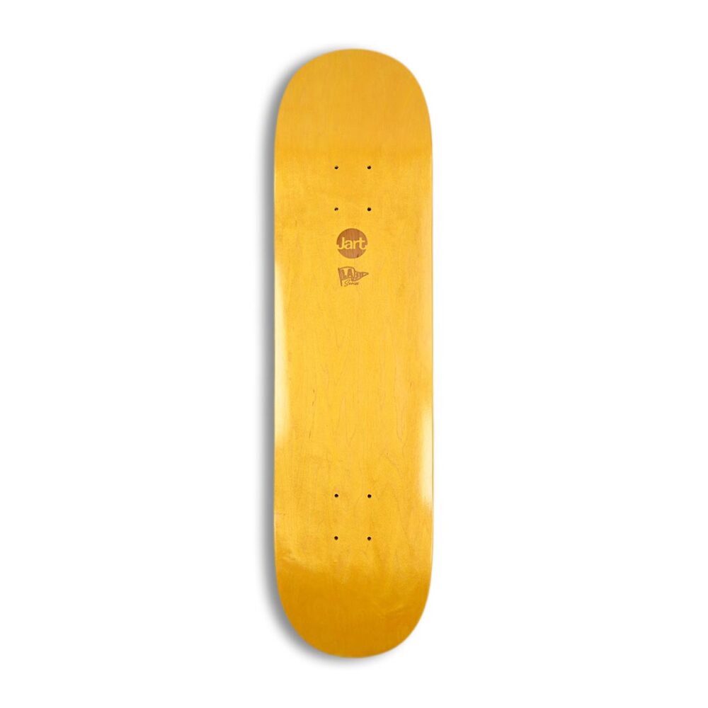 Jart Laser 8" Skateboard Deck - Yellow