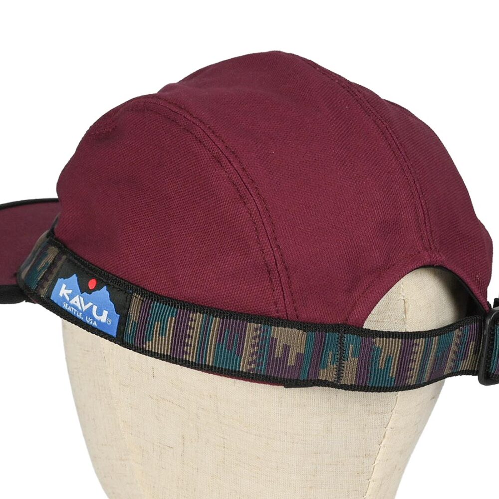 Kavu Organic Strapback Cap - Plum