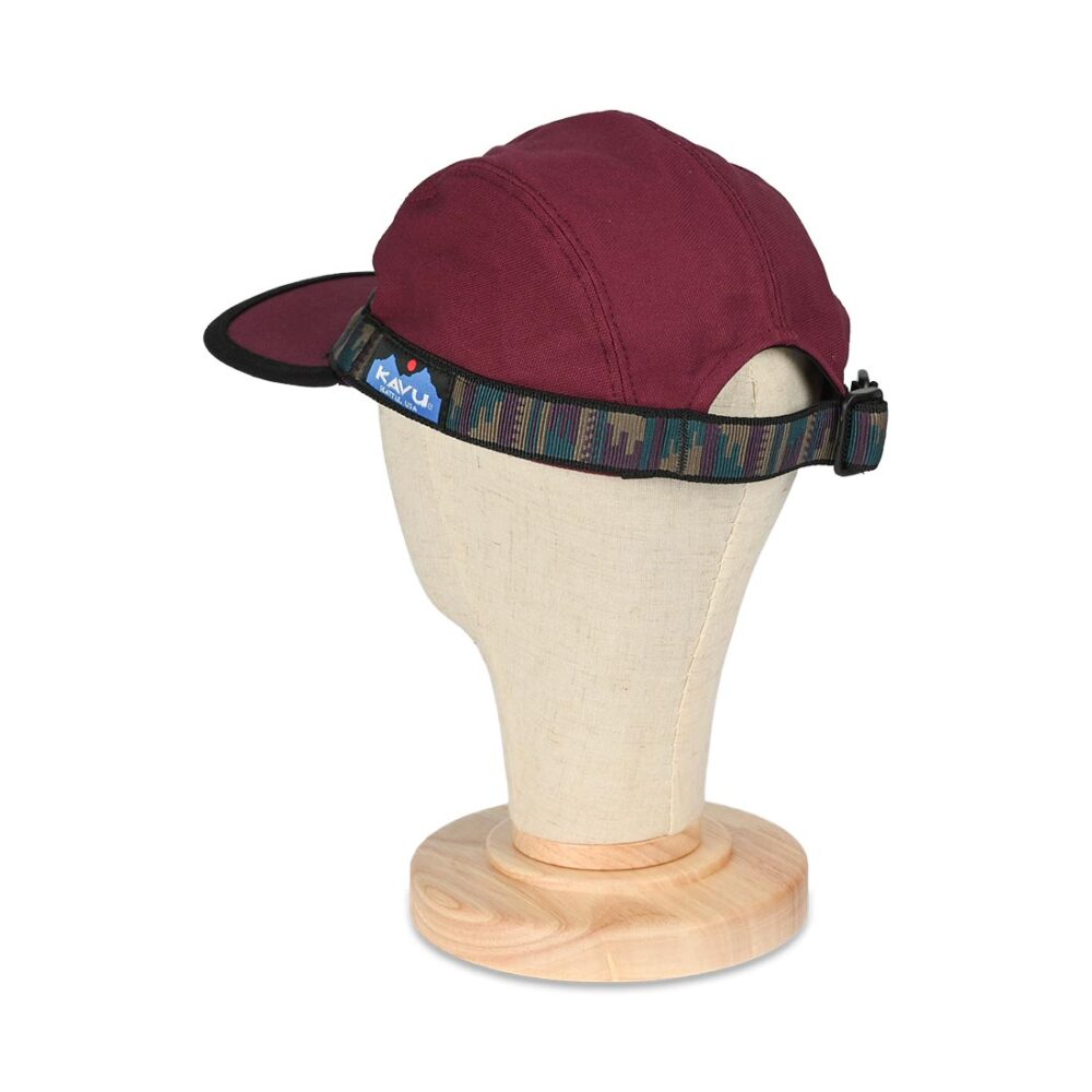 Kavu Organic Strapback Cap - Plum