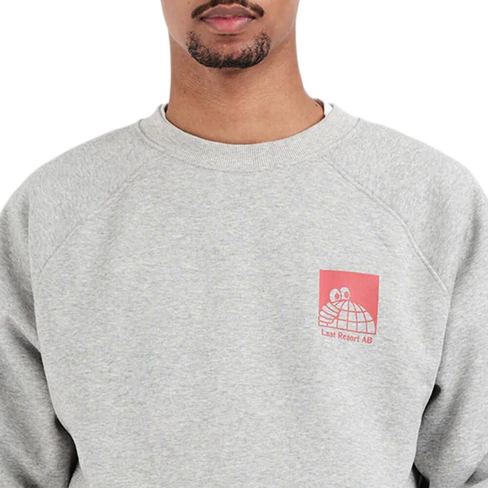 Last Resort Little AB Raglan Pullover Sweater - Grey Melange