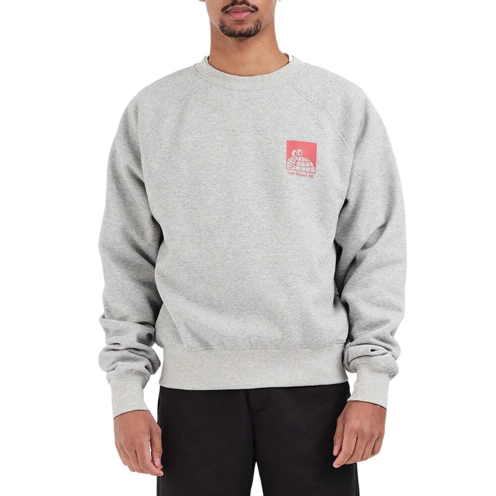 Last Resort Little AB Raglan Pullover Sweater - Grey Melange