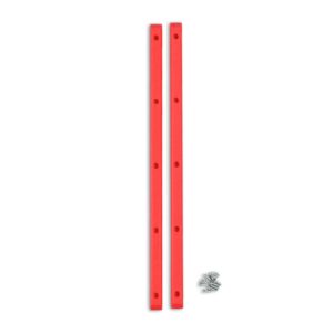 Lil Jawns Standard Skateboard Rails (2 Pack) - Red