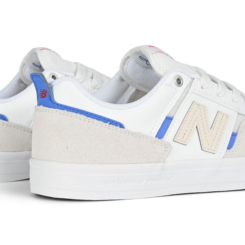 New Balance Numeric 306 Jamie Foy Skate Shoes - White/Royal