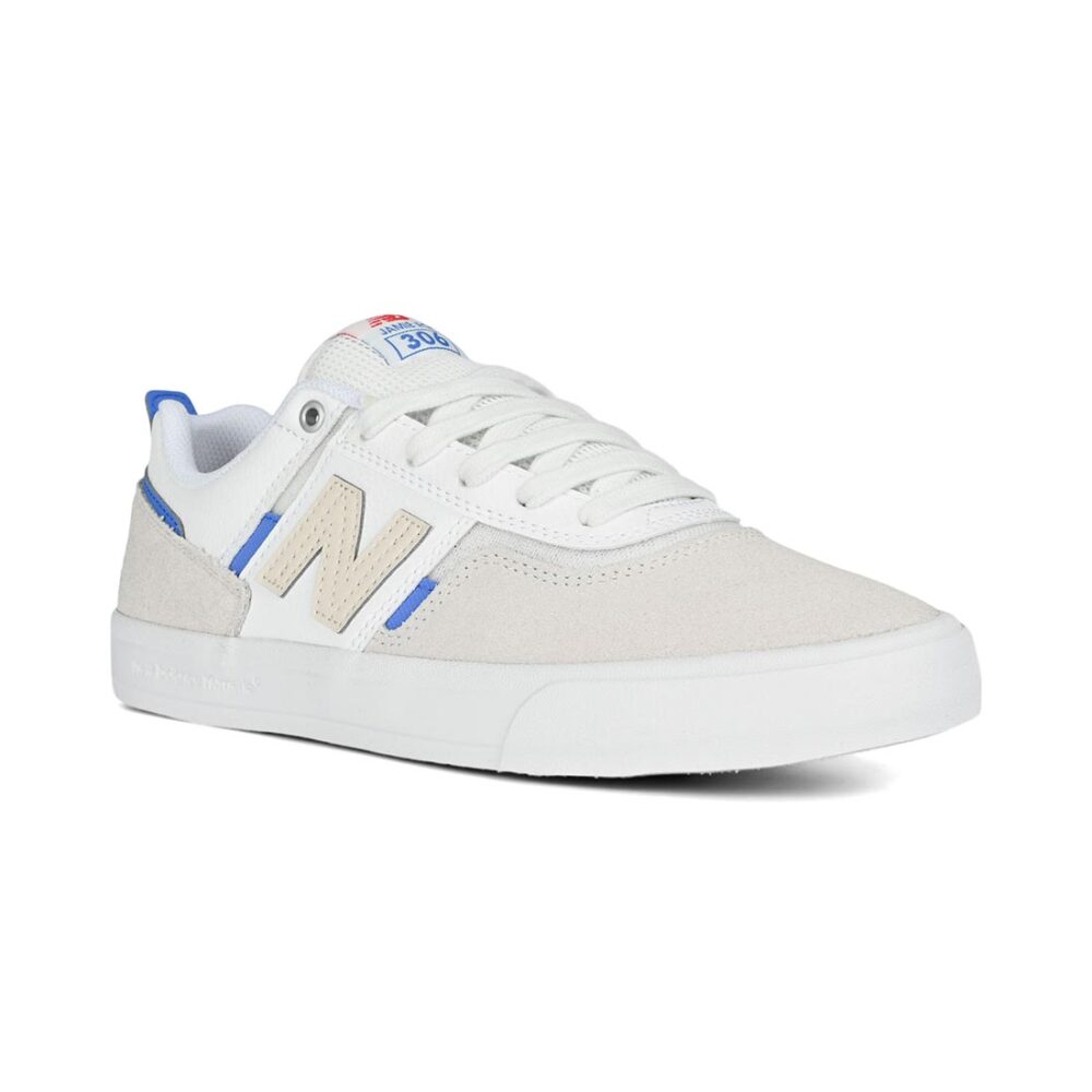 New Balance Numeric 306 Jamie Foy Skate Shoes - White/Royal