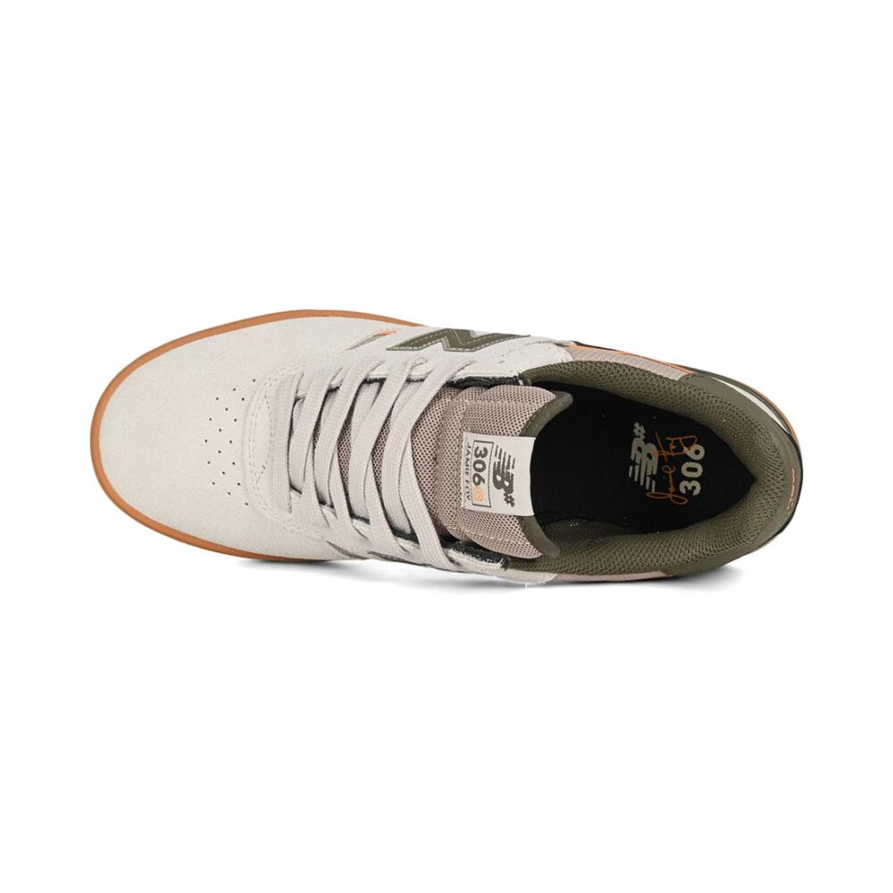 New Balance Numeric 306C Jamie Foy Skate Shoes - Tan/Olive